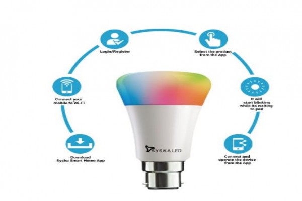 Syska 7-Watt Smart LED Bulb